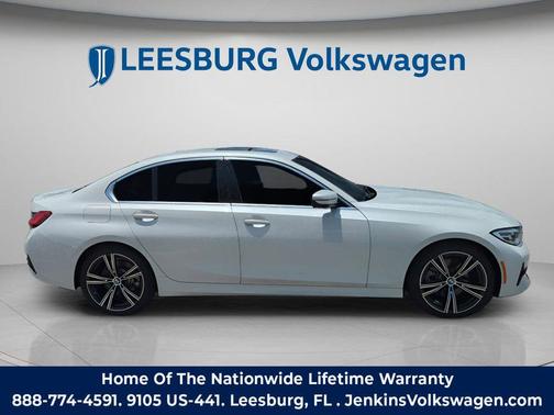 Mineral White Metallic 2021 BMW 330 330i