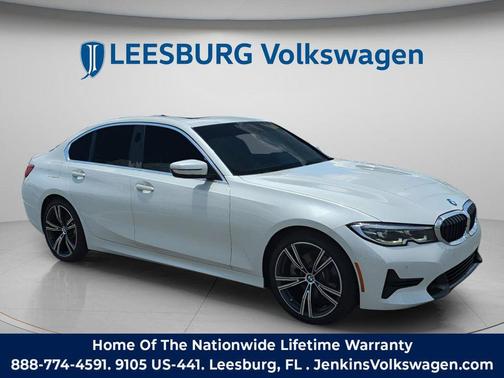 Mineral White Metallic 2021 BMW 330 330i