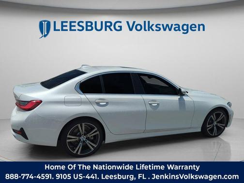 Mineral White Metallic 2021 BMW 330 330i
