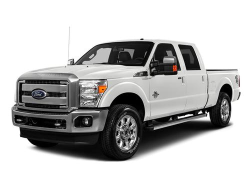 White Platinum Metallic Tri-Coat 2016 Ford F-250 Lariat
