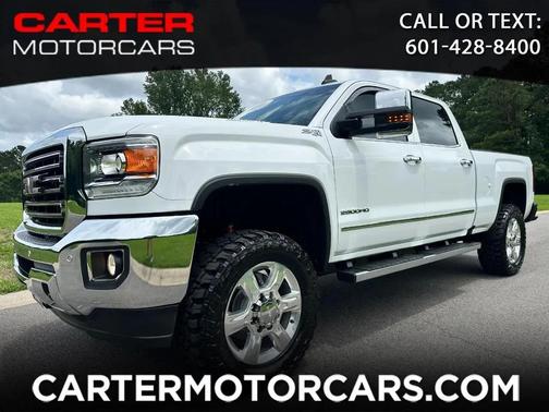 Summit White 2018 GMC Sierra 2500 SLT
