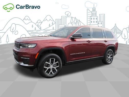 Velvet Red Pearlcoat 2025 Jeep Grand Cherokee L Limited 4x4