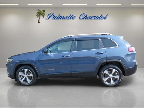 Slate Blue Pearlcoat 2021 Jeep Cherokee Limited