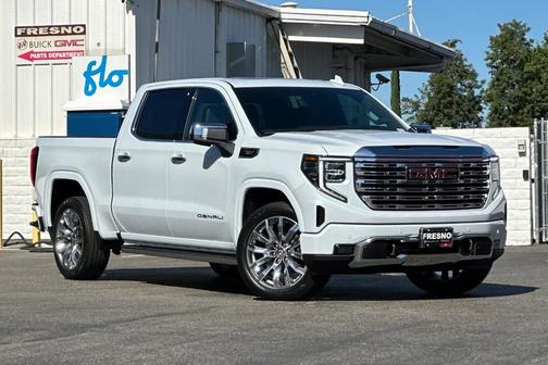 Glacier White 2026 GMC Sierra 1500 Denali