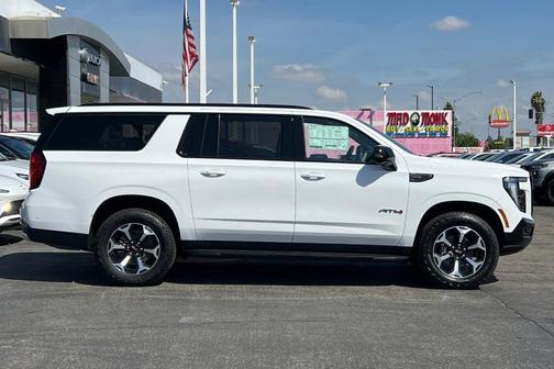 Summit White 2026 GMC Yukon XL AT4