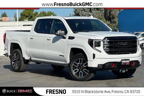 Summit White 2026 GMC Sierra 1500 AT4
