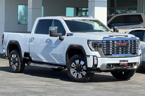 Glacier White 2026 GMC Sierra 2500 Denali