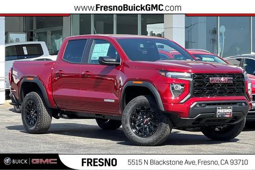 Volcanic Red 2026 GMC Canyon Elevation