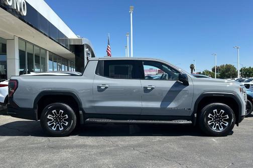 Gray 2026 GMC Sierra EV Elevation