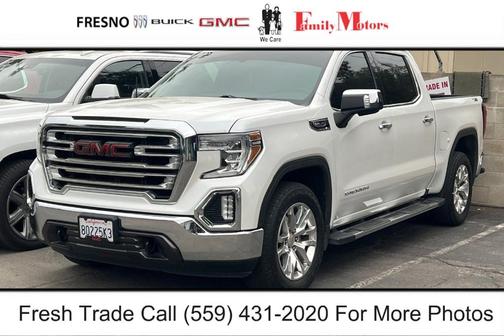 White Frost Tri-Coat 2022 GMC Sierra 1500 Limited SLT