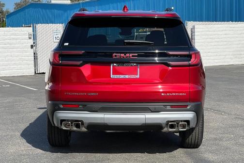 Volcanic Red 2026 GMC Acadia Elevation