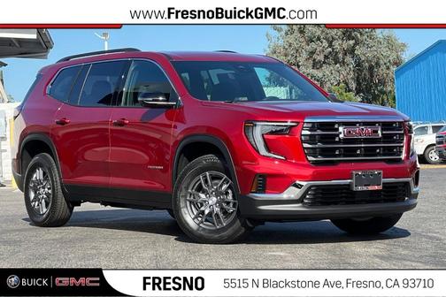 Volcanic Red 2026 GMC Acadia Elevation