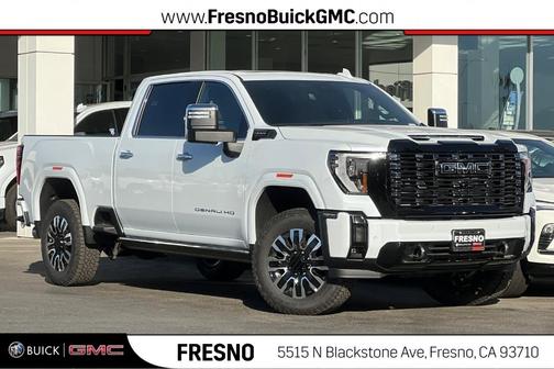 Glacier White 2026 GMC Sierra 2500 Denali Ultimate
