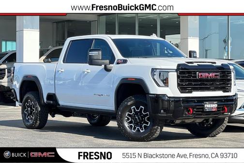 Summit White 2026 GMC Sierra 2500 AT4X