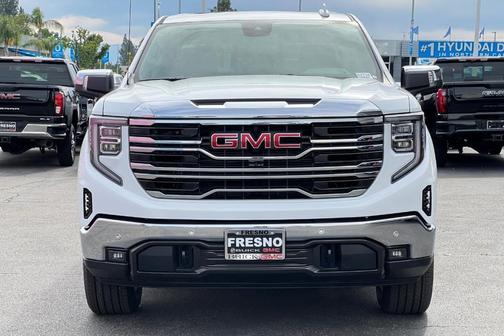 Summit White 2026 GMC Sierra 1500 SLT