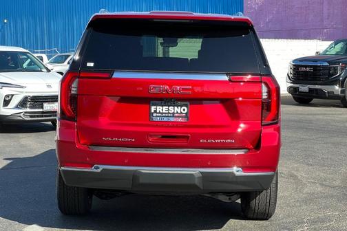 Volcanic Red 2026 GMC Yukon Elevation