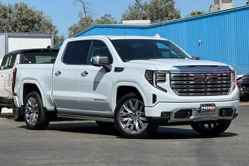 Glacier White 2026 GMC Sierra 1500 Denali