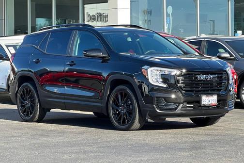 Ebony Twilight Metallic 2023 GMC Terrain SLE