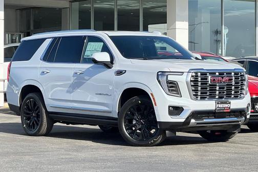 Glacier White 2026 GMC Yukon Denali