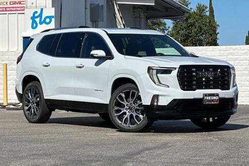 Glacier White 2026 GMC Acadia DENALI ULTIMATE