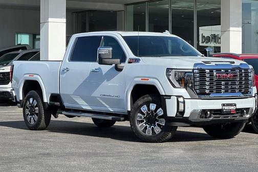 Glacier White 2026 GMC Sierra 2500 Denali