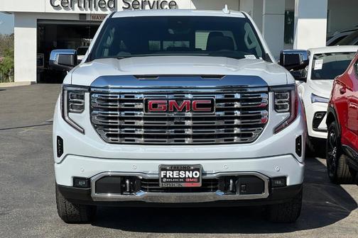 Glacier White 2026 GMC Sierra 1500 Denali
