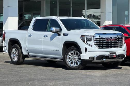 Glacier White 2026 GMC Sierra 1500 Denali
