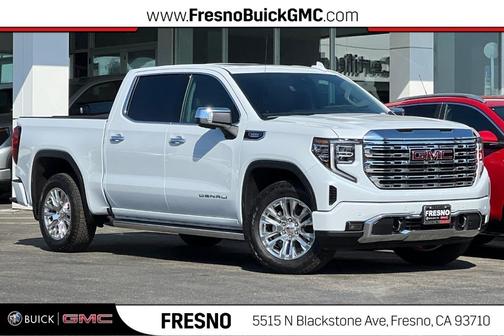 Glacier White 2026 GMC Sierra 1500 Denali