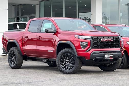 Volcanic Red 2026 GMC Canyon Elevation