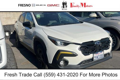 Crystal White Pearl 2024 Subaru Crosstrek Sport