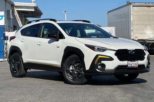 Crystal White Pearl 2024 Subaru Crosstrek Sport