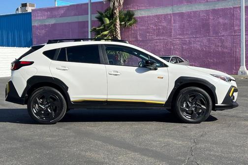 Crystal White Pearl 2024 Subaru Crosstrek Sport