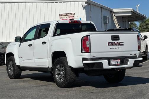 Summit White 2022 GMC Canyon AT4 w/Leather