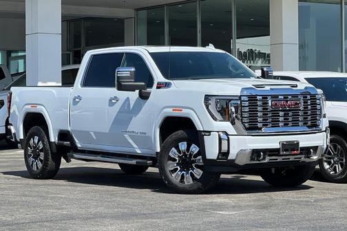 Glacier White 2026 GMC Sierra 2500 Denali