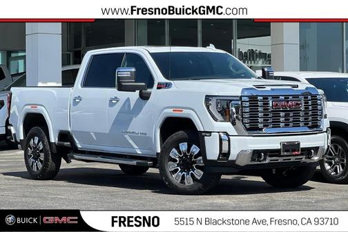 Glacier White 2026 GMC Sierra 2500 Denali