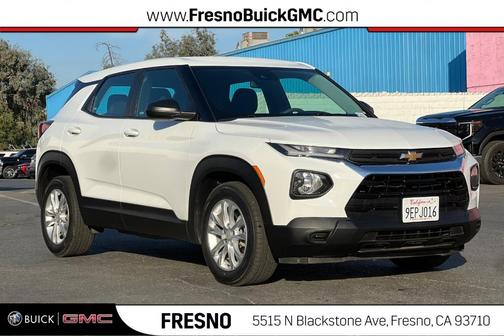 Summit White 2023 Chevrolet Trailblazer LS