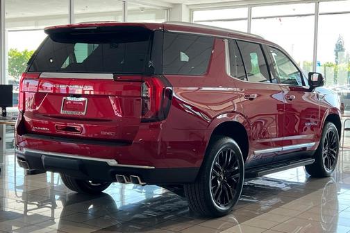 Volcanic Red 2026 GMC Yukon Denali