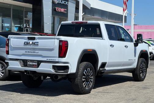 Glacier White 2026 GMC Sierra 3500 Denali Ultimate