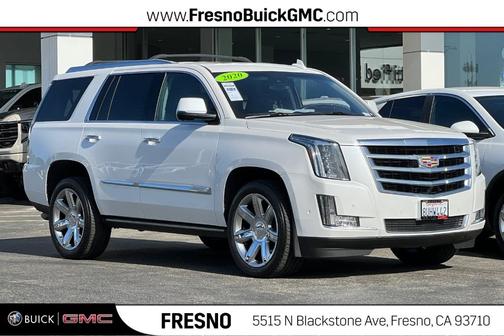Crystal White Tri-Coat 2020 Cadillac Escalade Premium Luxury