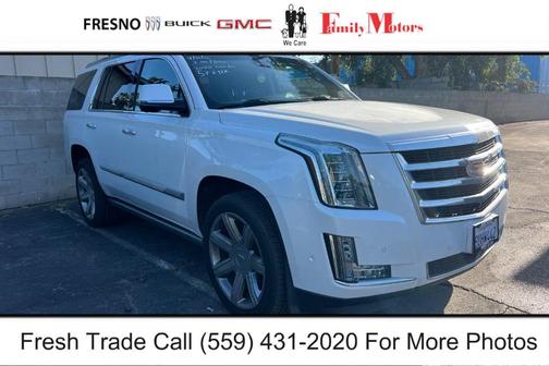 Crystal White Tri-Coat 2020 Cadillac Escalade Premium Luxury