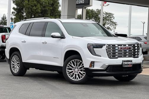 Summit White 2026 GMC Acadia Denali