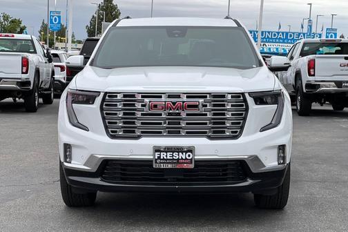 Summit White 2026 GMC Acadia Denali