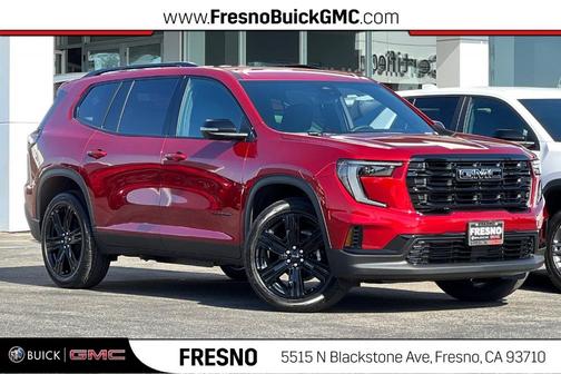 Volcanic Red 2026 GMC Acadia Elevation
