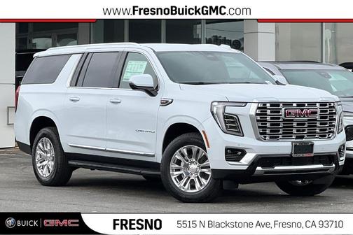 Glacier White 2026 GMC Yukon XL Denali