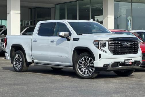 Glacier White 2026 GMC Sierra 1500 Denali Ultimate