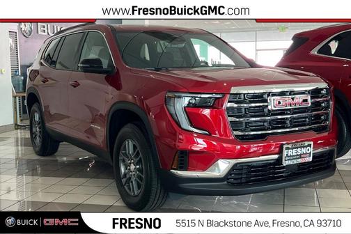 Volcanic Red 2026 GMC Acadia Elevation