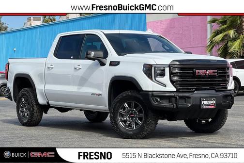 Summit White 2026 GMC Sierra 1500 AT4X