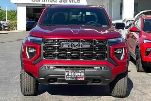 Volcanic Red 2026 GMC Canyon Elevation
