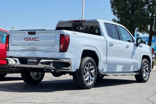 Glacier White 2026 GMC Sierra 1500 SLT