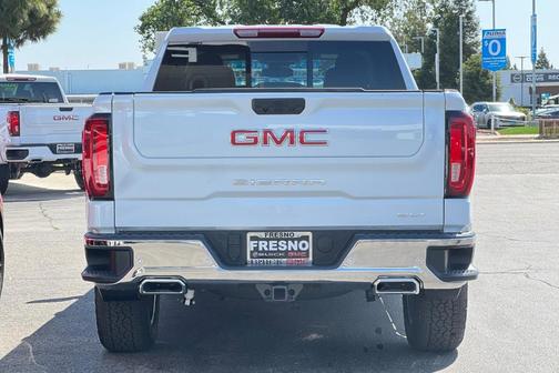 Glacier White 2026 GMC Sierra 1500 SLT